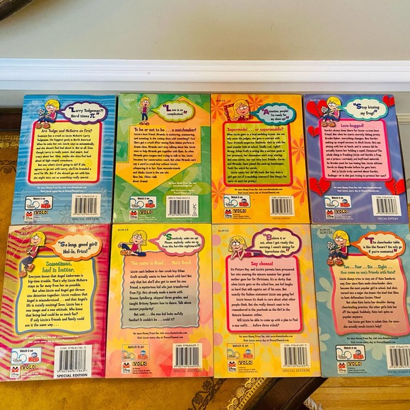 Lizzie McGuire Box Set My Awesome 8-book collection: 2002 Disney Hilary Duff - Picture 8 of 8